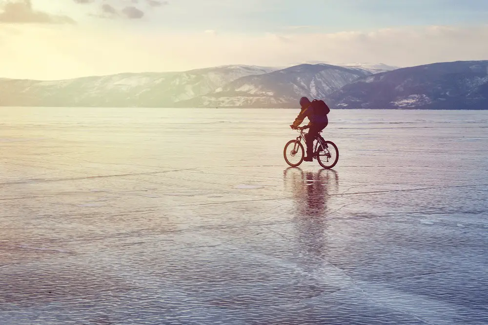 Winter Biking Trails