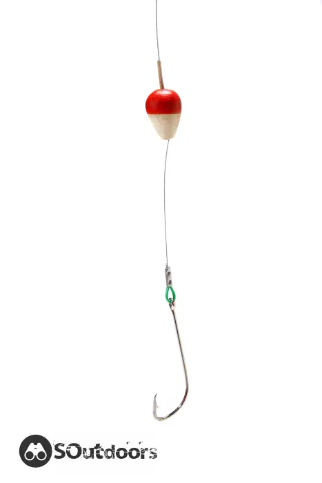 Fishing hook with bobber