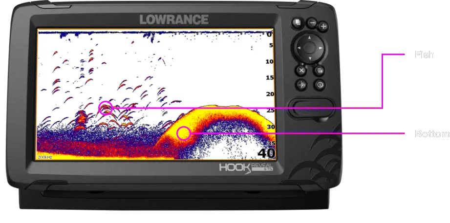 Fish reveal technology that is Lowrance brand