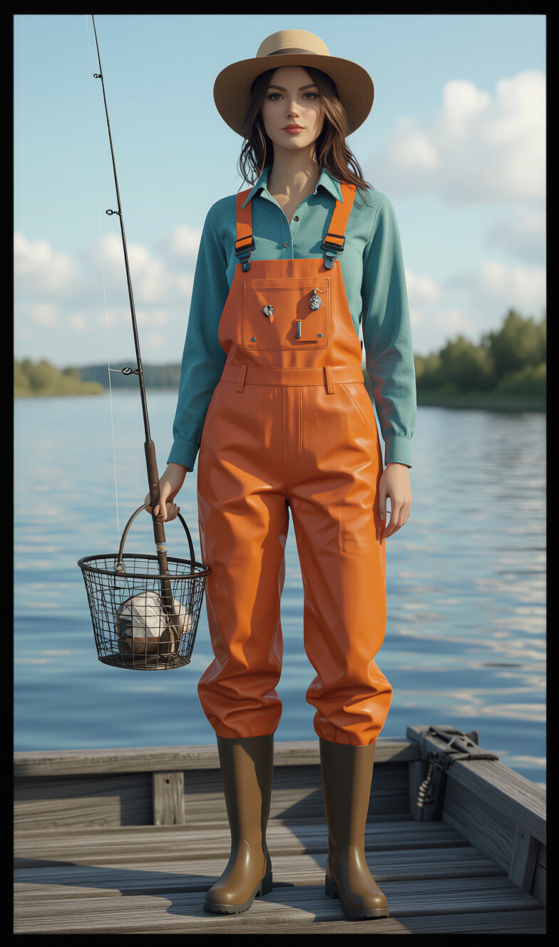 Bold & Briny: Boat-Ready in Orange Glam