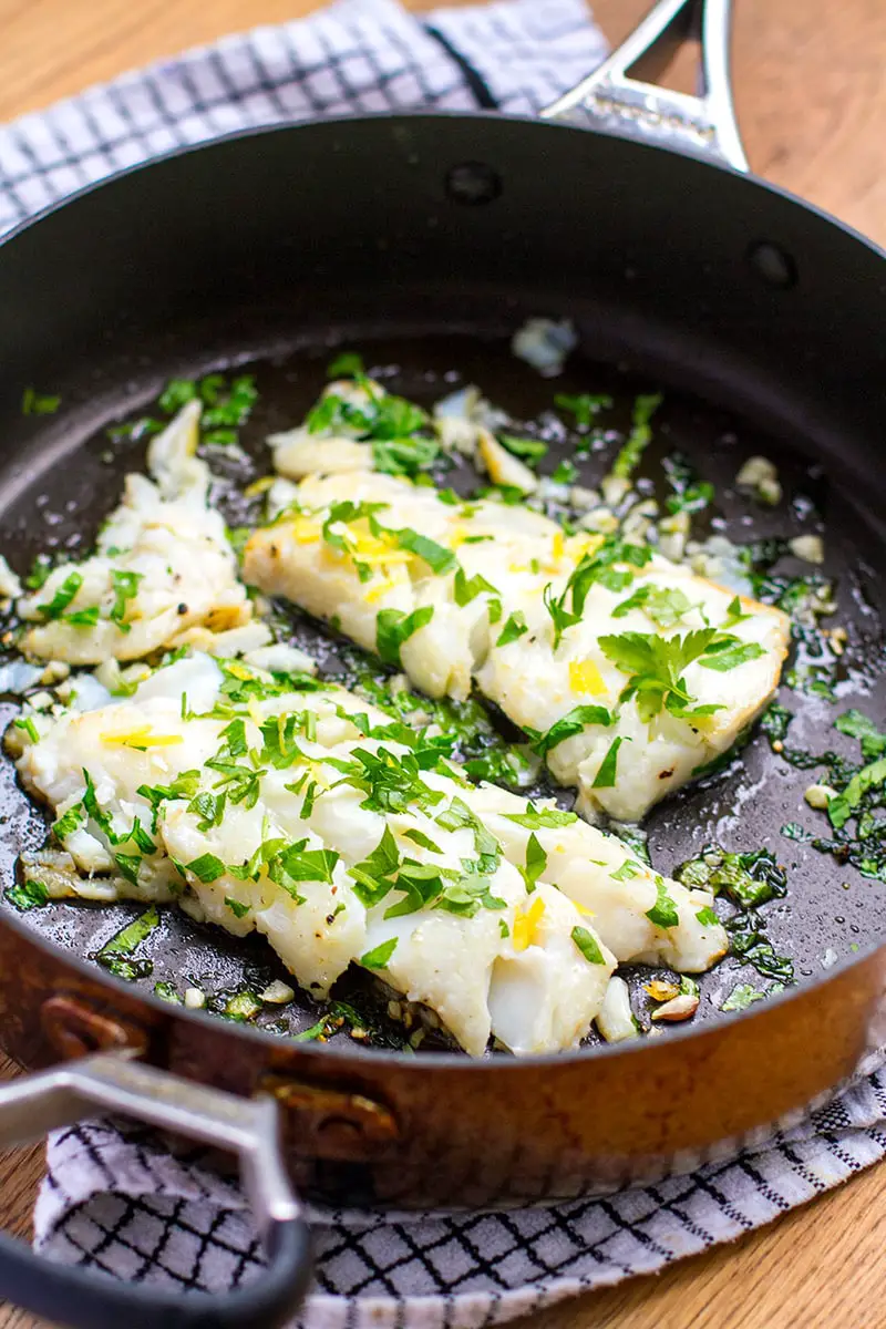 1-Lemon Garlic Cod-paleo-cod-recipe-with-garlic-parsley-2 Lemon Garlic Cod