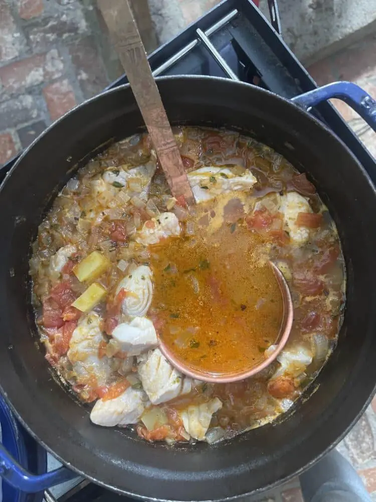 Fisherman's Stew with White Wine