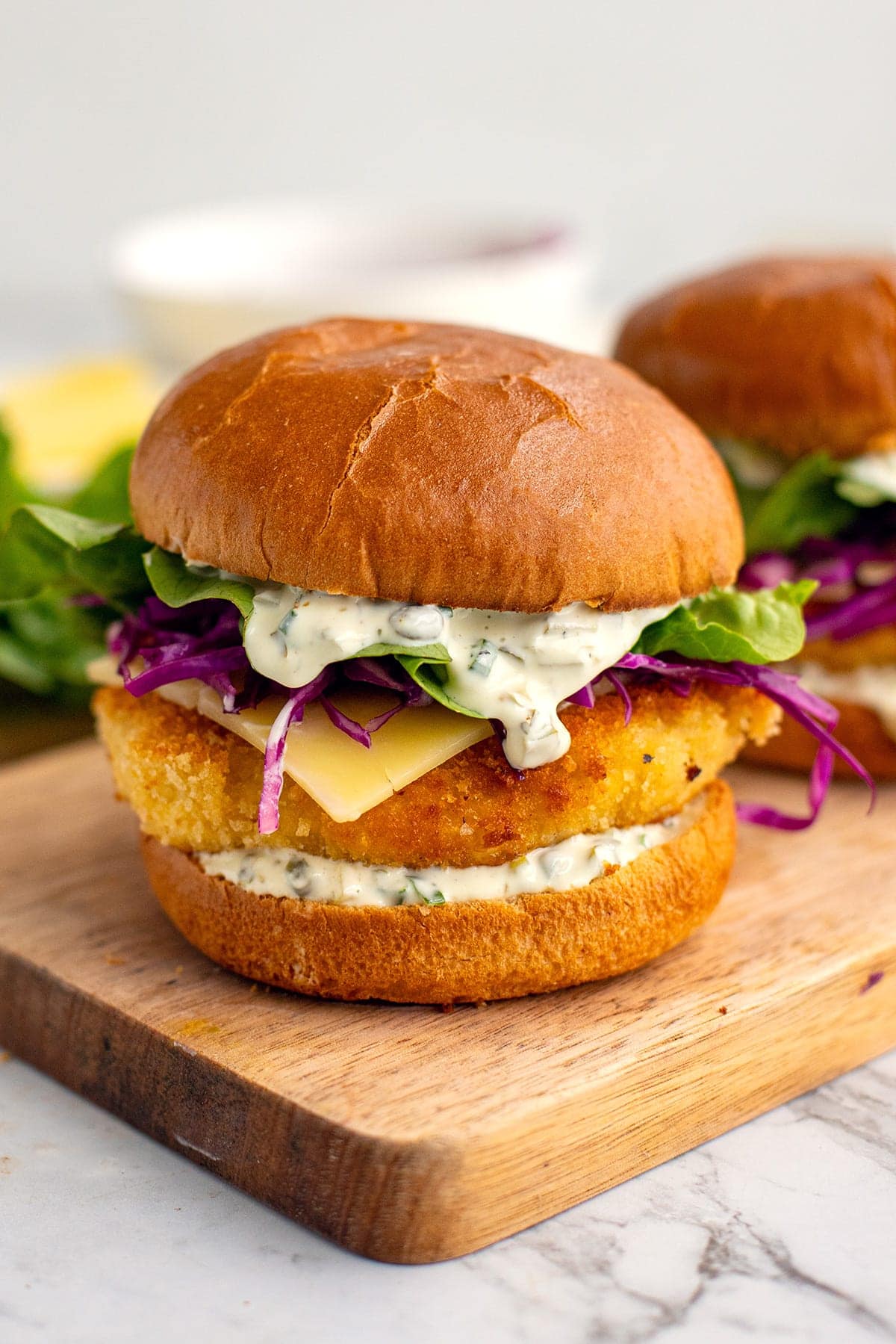 Crispy White Fish Sandwich