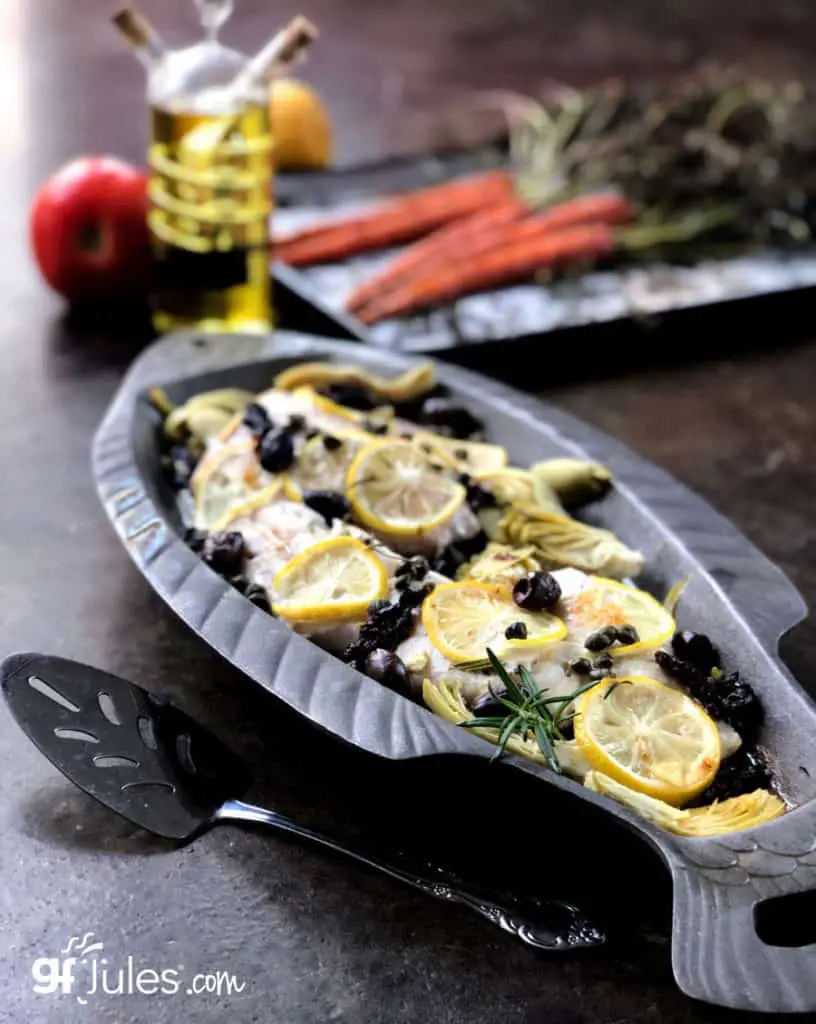 11-Baked Fish – Ginger-Lime & Greek Style-gluten-free-Greek-Fish-with-carrots-816x1024 Baked Fish – Ginger-Lime & Greek Style