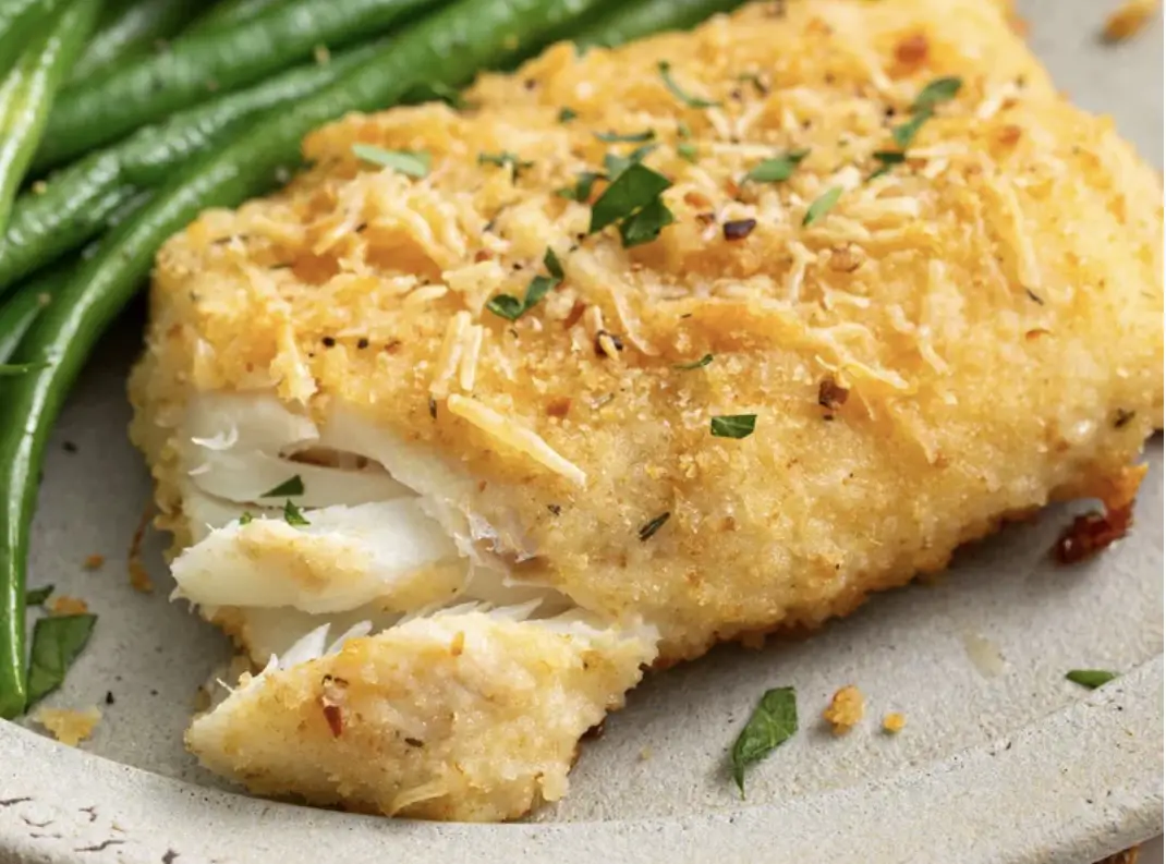 Screenshot Easy Baked White Fish with Milk & Parmesan