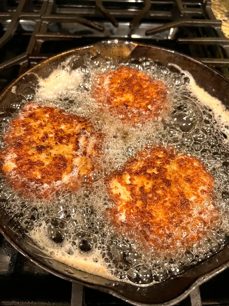 2-Fried Fish Cakes-Fried-fish-cakes-cooking Fried Fish Cakes