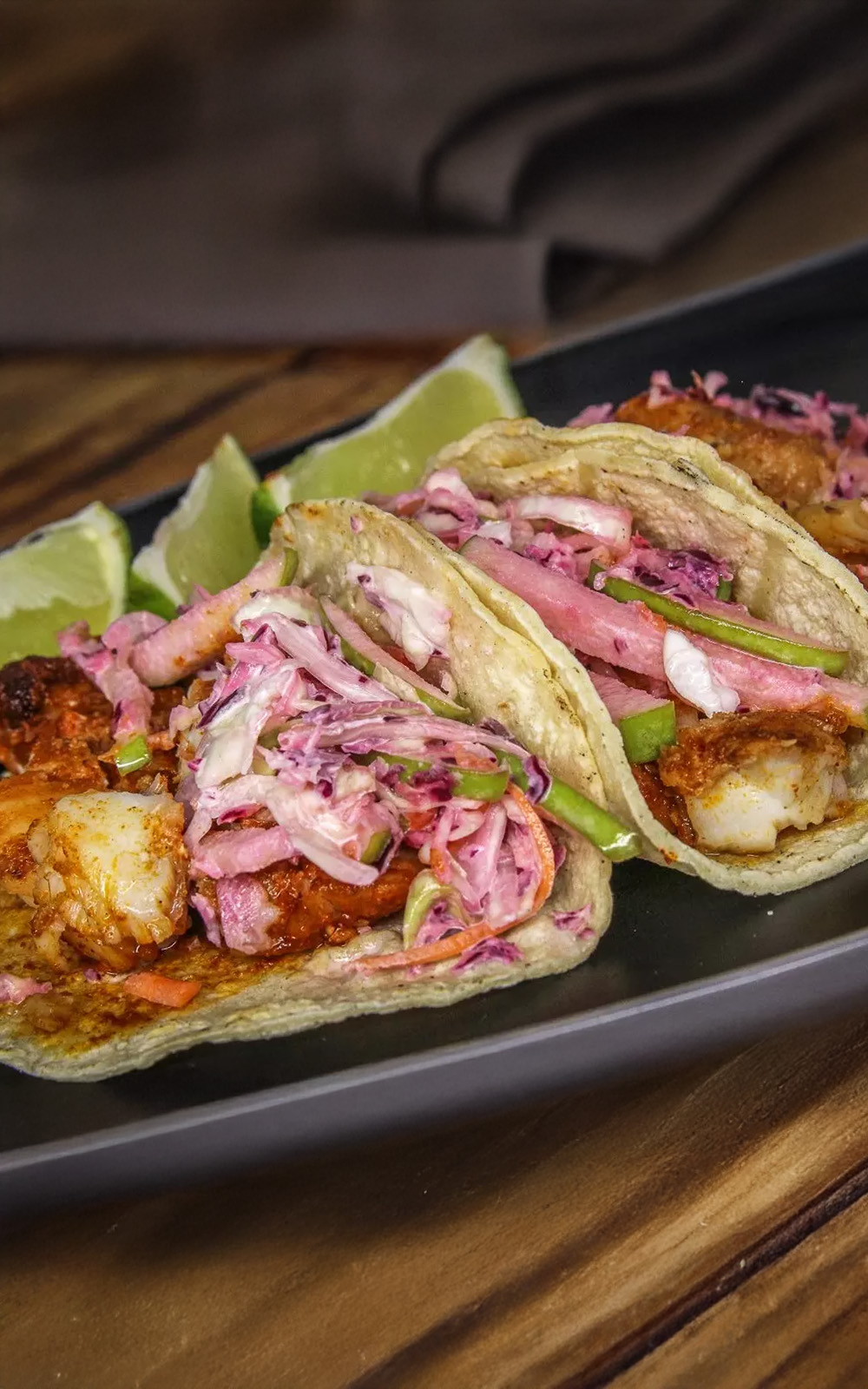 3-Blackened Crappie Fish Tacos with Apple Slaw-imagebymichaelpendley-crappie-7-v Blackened Crappie Fish Tacos with Apple Slaw