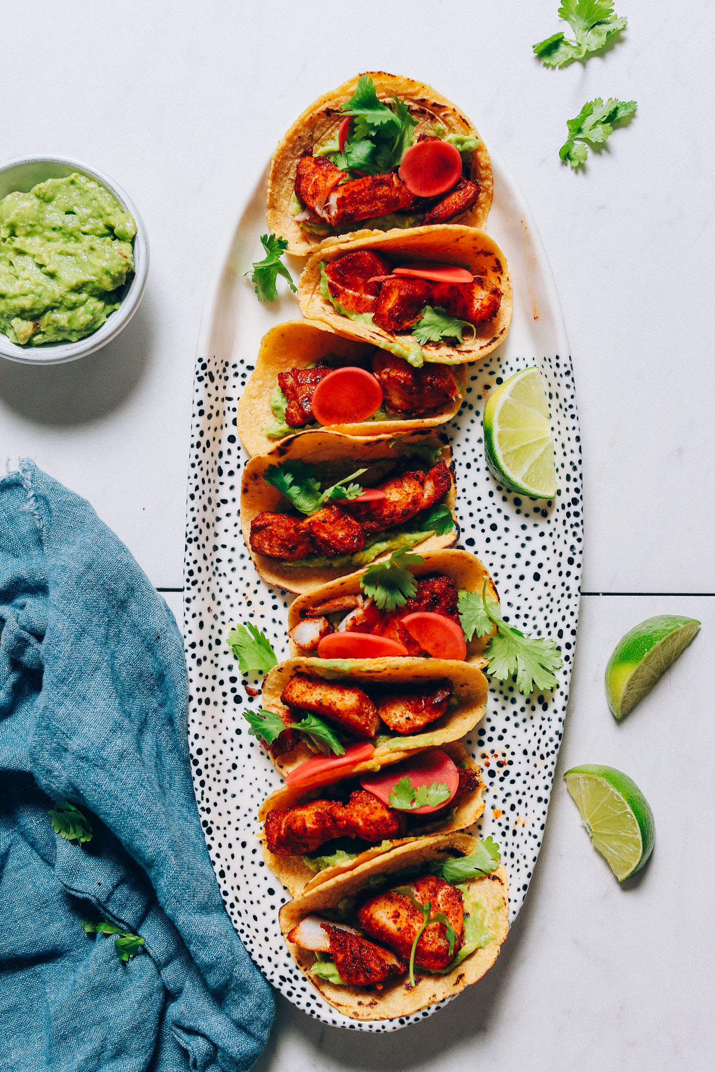 Spicy Baked Fish Tacos