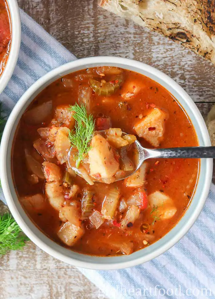 Tomato Fish Stew with Fennel