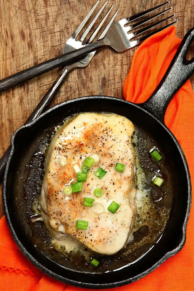 Sautéed Crappie with Butter Sauce