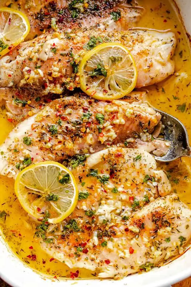 7-Garlic Butter Oven Baked Tilapia-Garlic-Butter-Baked-Tilapia-7 Garlic Butter Oven Baked Tilapia
