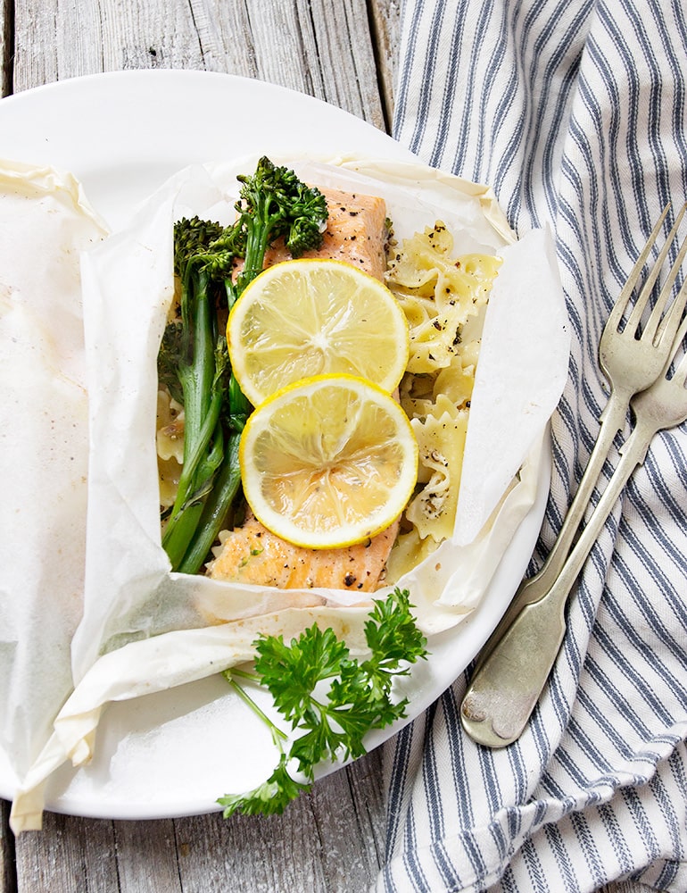 Trout en Papillote