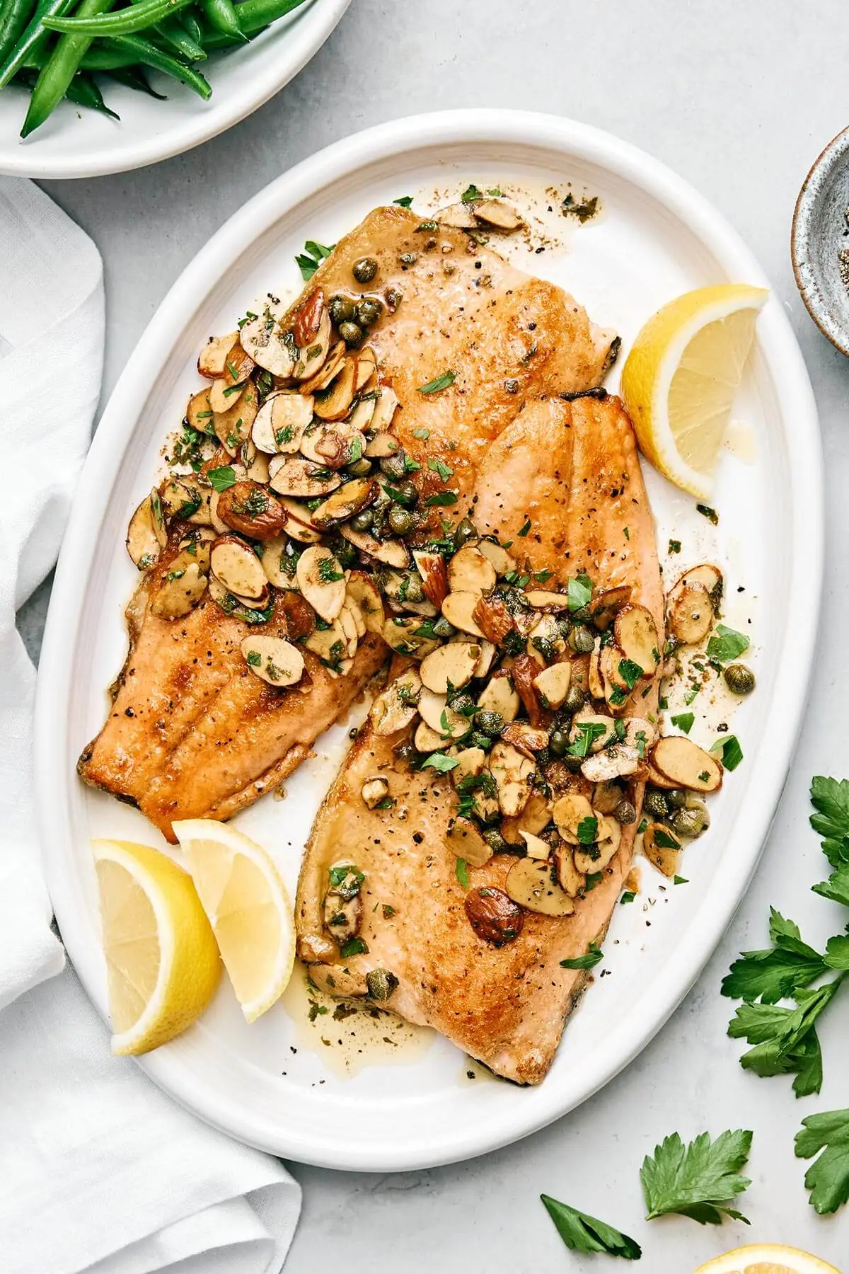 Rainbow Trout Almondine