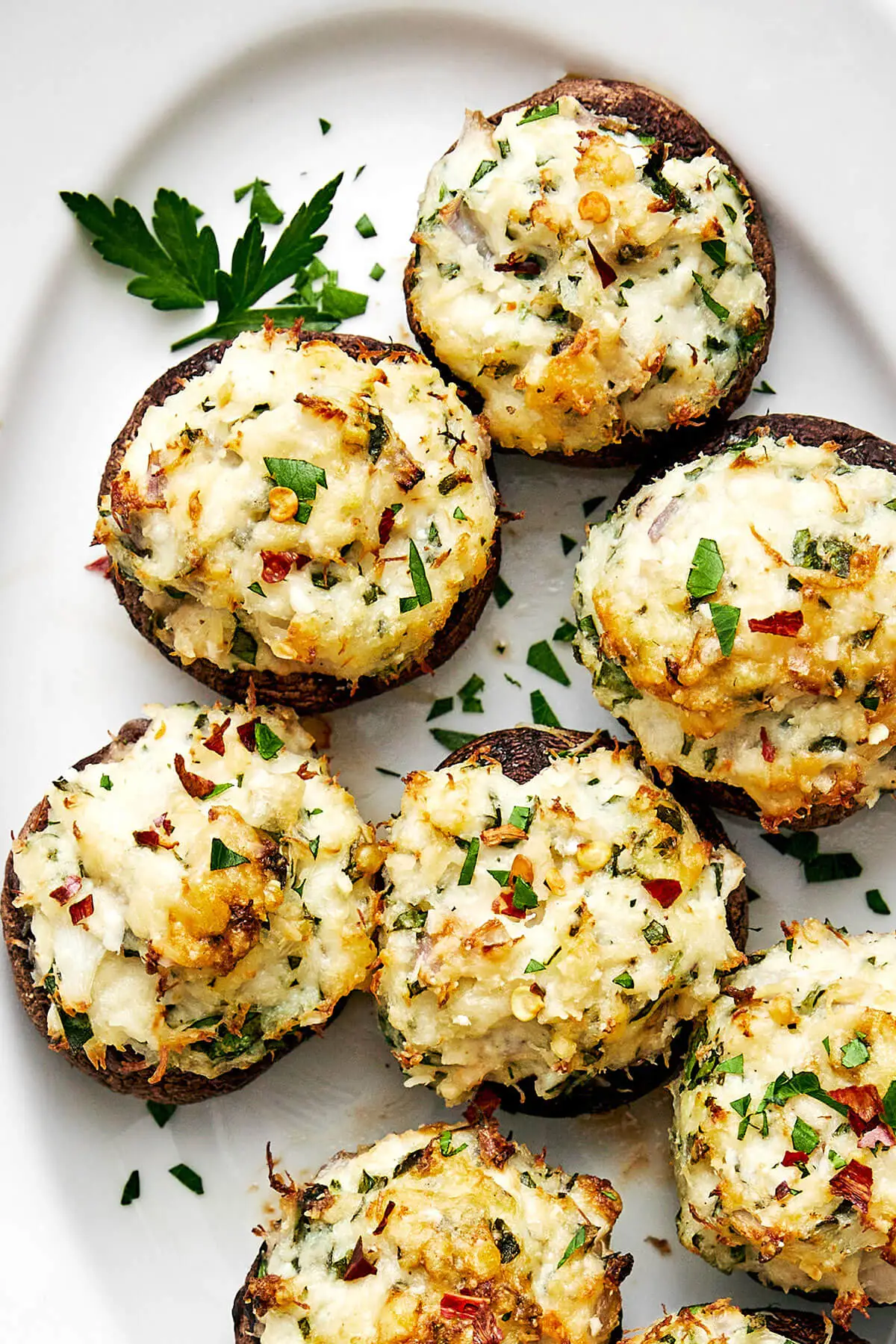 Crab-Stuffed Mushrooms