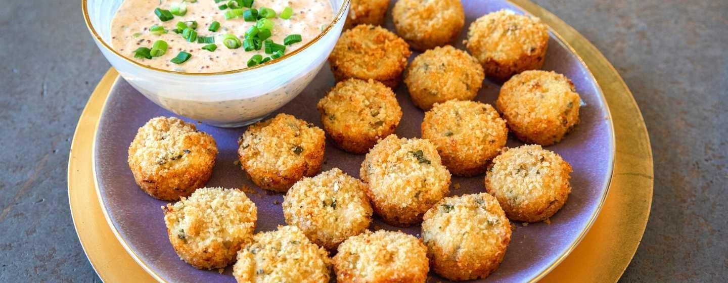 Crab Cake Bites With Rémoulade
