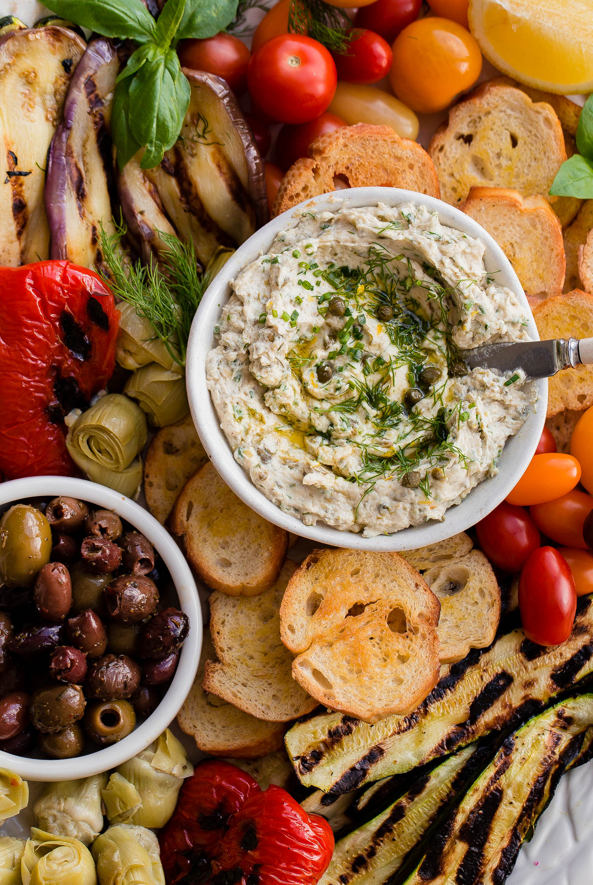 6-Italian Antipasto Tuna Crostini-tuna-crostini-with-italian-antipasto6 Italian Antipasto Tuna Crostini