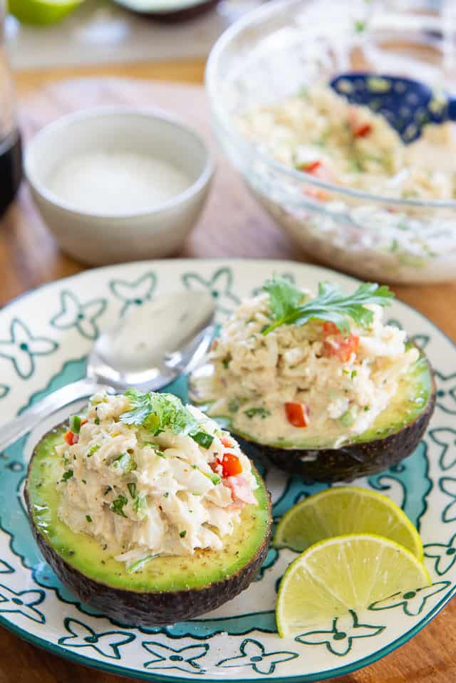 Crab-Stuffed Avocado