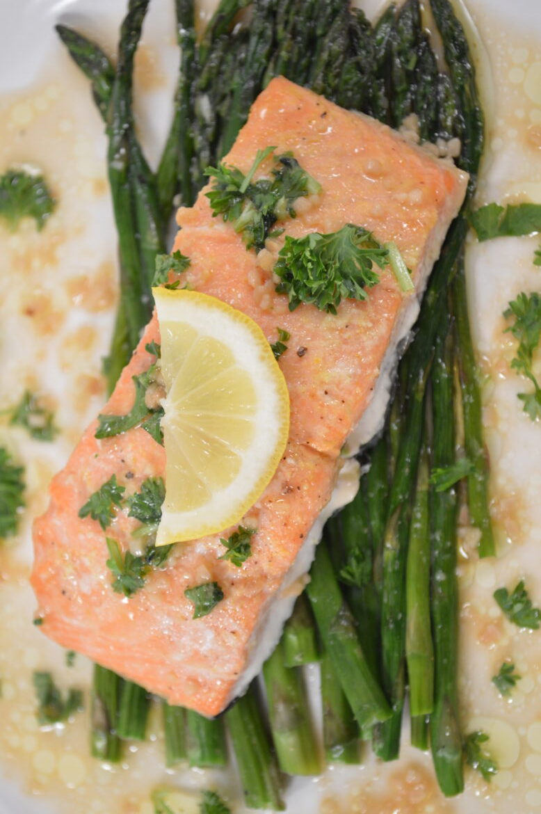 Low Carb Salmon Recipes - 1-Butter Garlic Low Carb Keto Salmon-DSC_5351-1170x778 -v