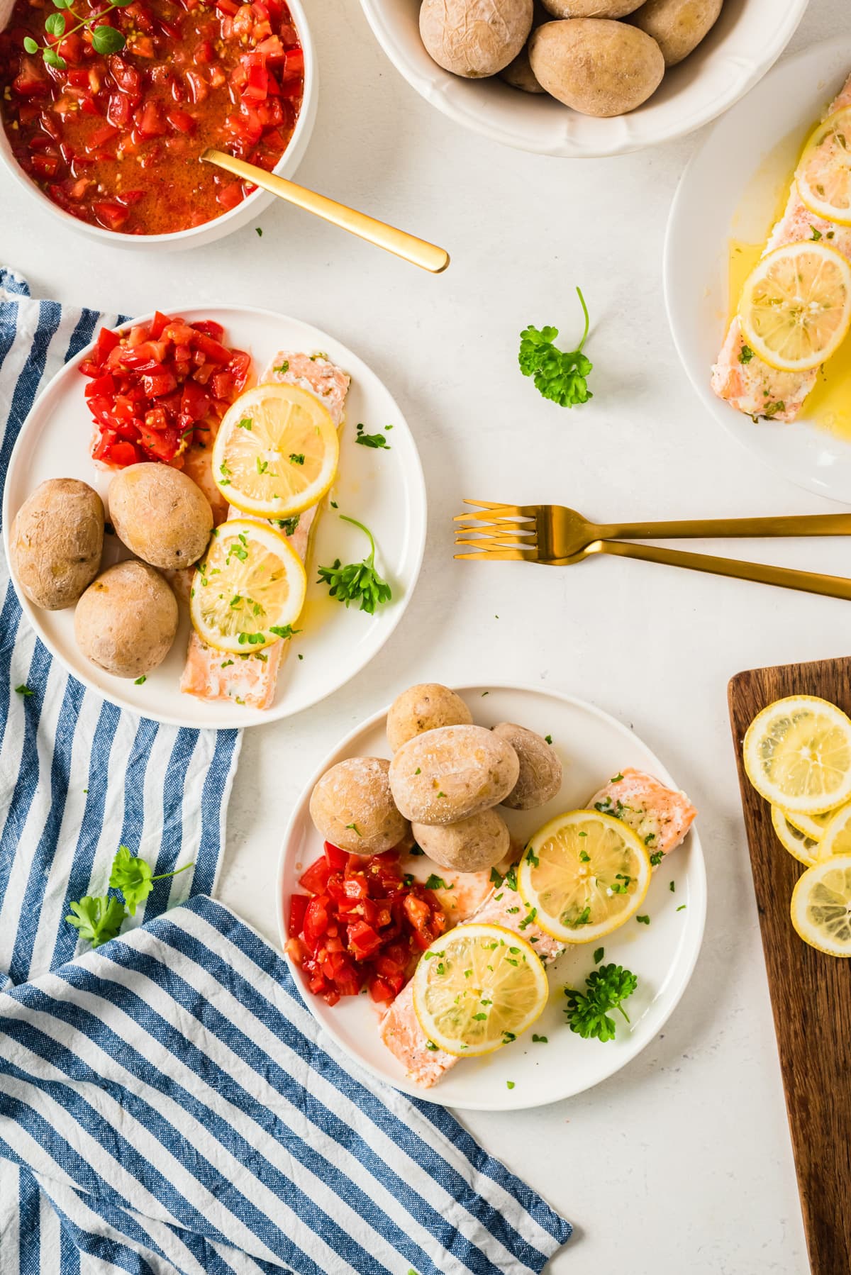 Oven Baked Salmon In Foil Recipes - 1-Classic Foil Baked Salmon-Foil-Baked-Salmon-Smart-Little-Cookie-7