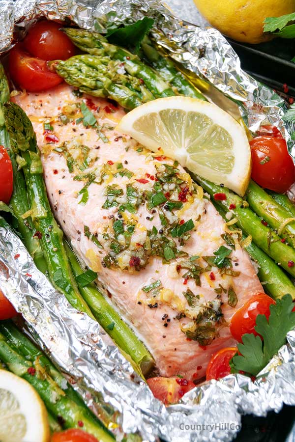 Oven Baked Salmon In Foil Recipes - 11-Rustic Oven Baked Salmon in Foil-Oven-Roasted-Salmon-02