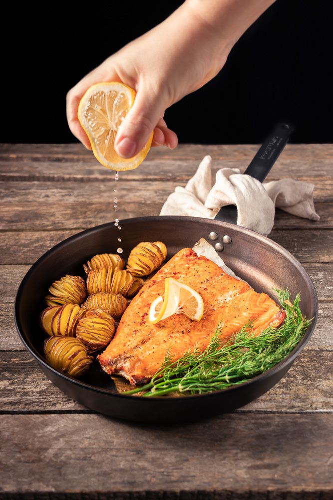 Oven Baked Salmon With Skin Recipes - 3-No-Fuss Oven Baked Salmon-Kockums_Pans_And_Utensils_C_BLOG-5-1c0fde04