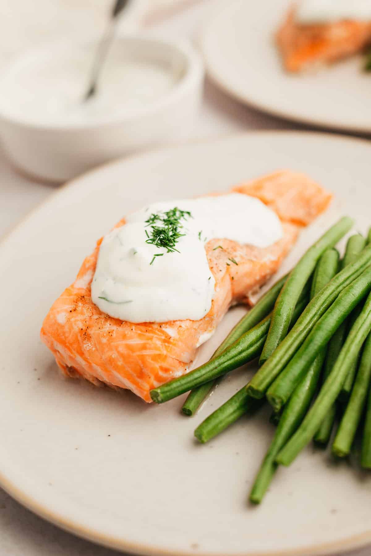 Oven Baked Salmon With Skin Recipes - 6-Oven Baked Salmon With Bright Sauce-Baked-Salmon-with-Lemon-Dill-Sauce-1-8