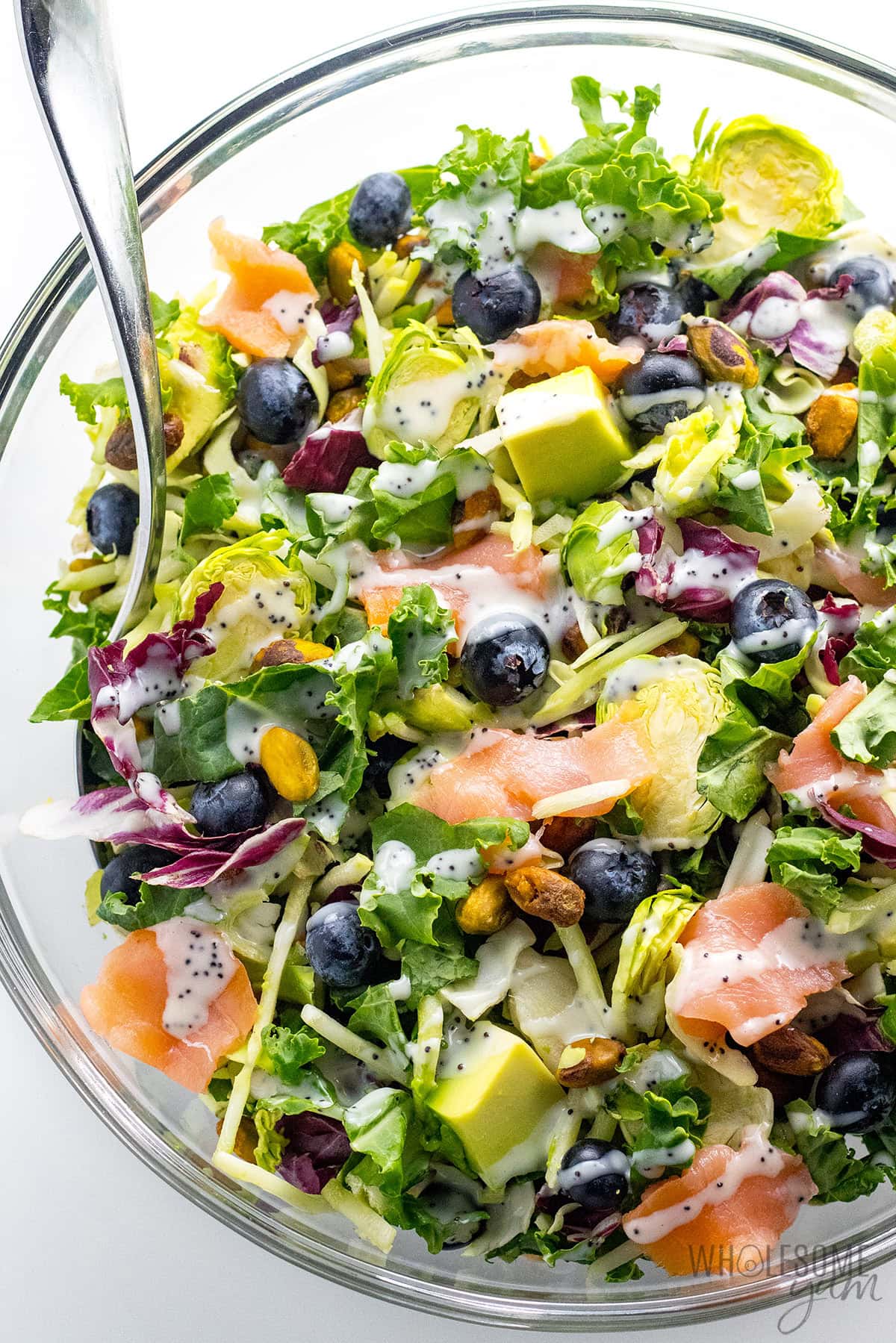 Smoked Salmon Salad Recipes - 6-Quick Smoked Salmon Salad with Sweet Crunch-wholesomeyum-Smoked-Salmon-Salad-4
