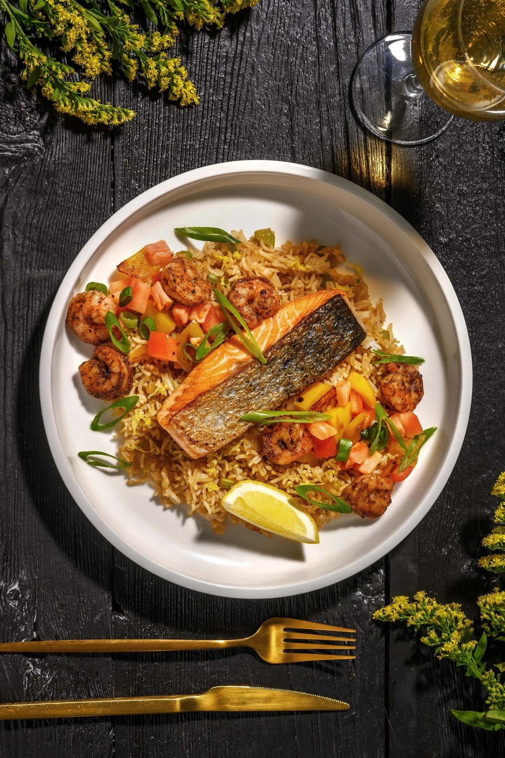 Easy Salmon And Shrimp Recipes - 1-Cajun Salmon & Shrimp-crevettes-et-saumon-a-la-cajun-0ff0bd53 -v
