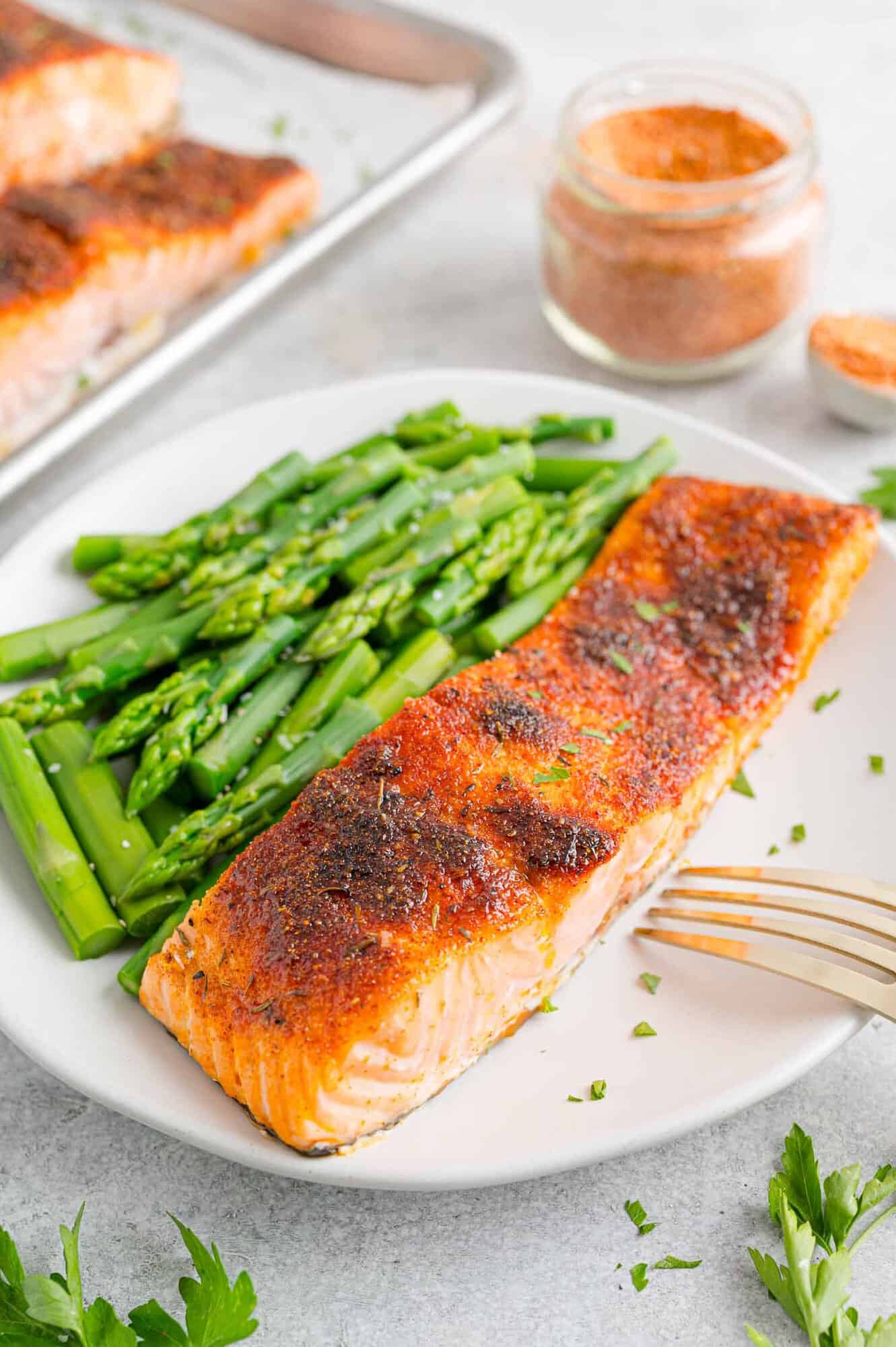 Broiled Salmon Recipes - 8-Quick Broiled Salmon-Broiled-Salmon031-web