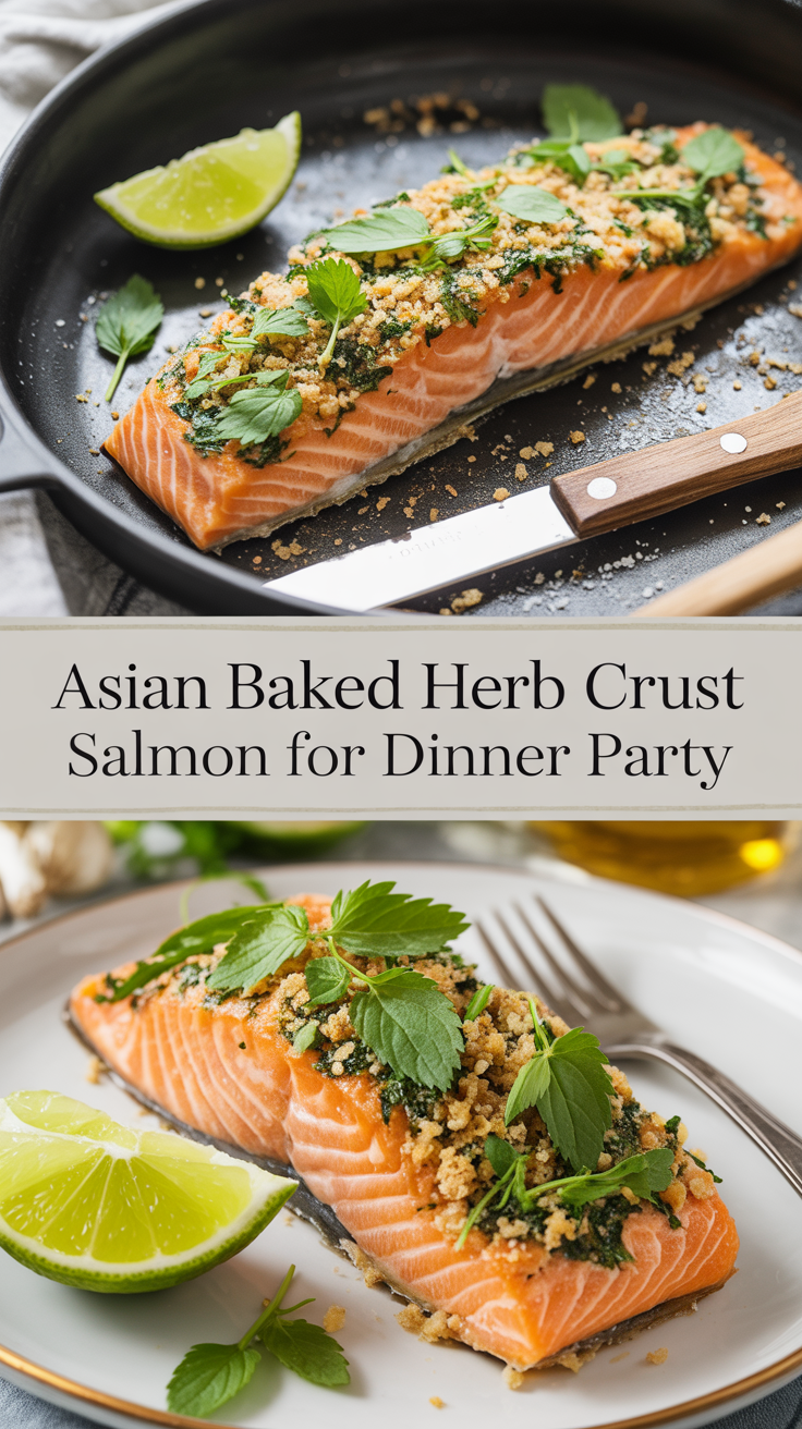 pin-1-Asian baked herb crust salmon for Dinner Party-4-1