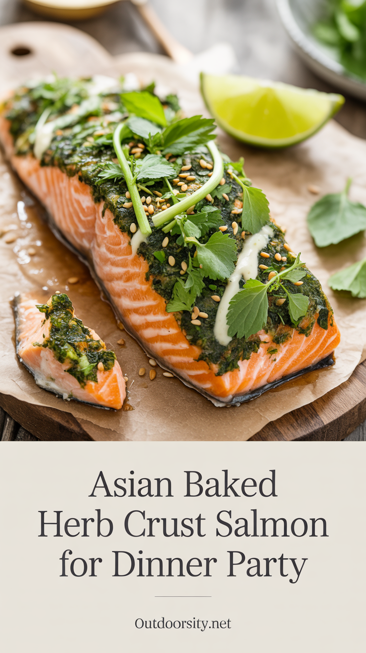 pin-1-Asian baked herb crust salmon for Dinner Party-7