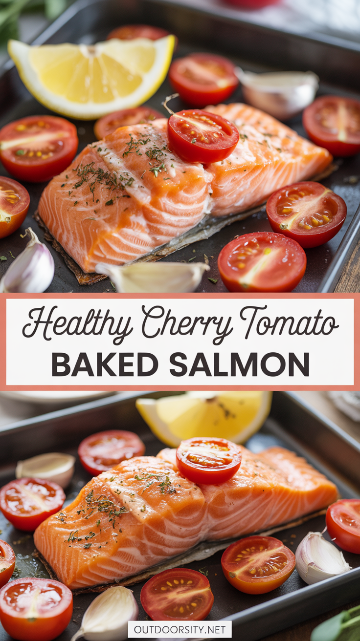 pin-1-Healthy cherry tomato baked salmon-4