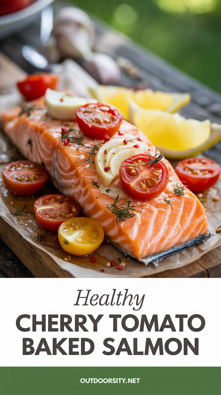 pin-1-Healthy cherry tomato baked salmon-7