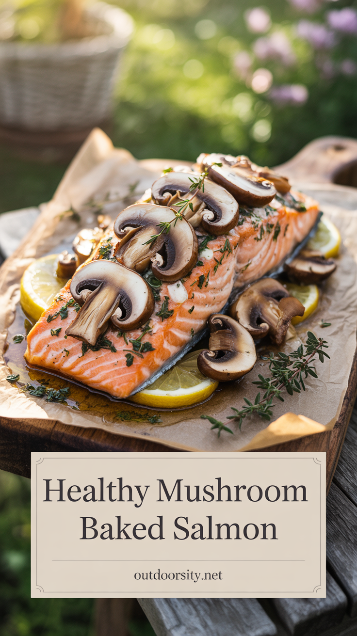 pin-1-Healthy mushroom baked salmon-8-1