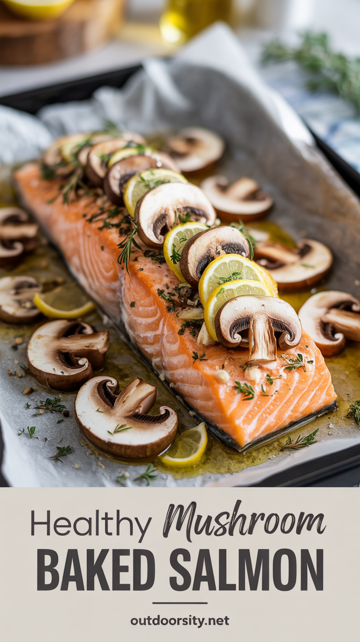 pin-1-Healthy mushroom baked salmon-8