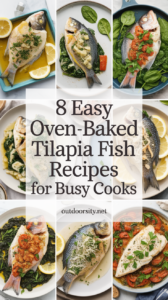 Easy Oven-Baked Tilapia Fish Recipes for Busy Cooks (Quick Pescatarian Dinners)