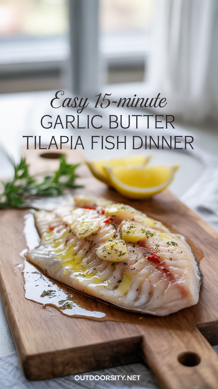 pin-1-Easy 15-Minute Garlic Butter Tilapia Fish Dinner-6