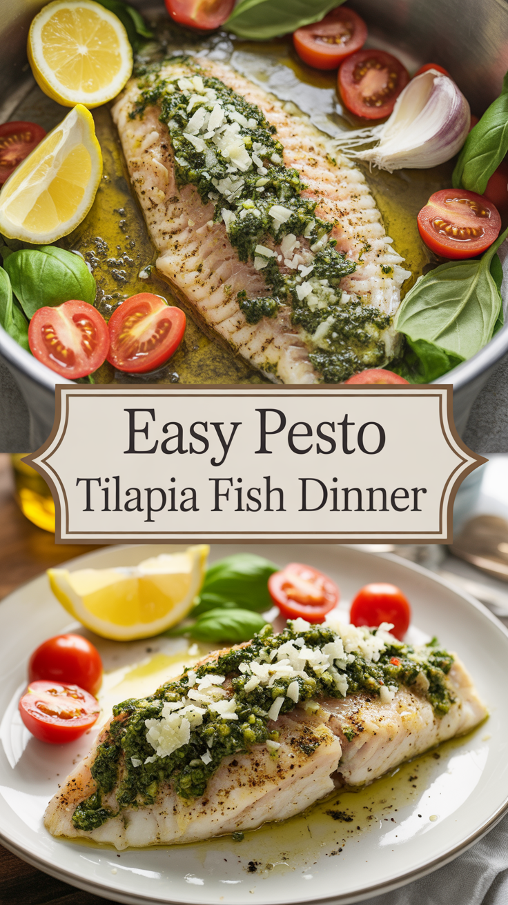 pin-1-Easy Pesto Tilapia Fish Dinner-1