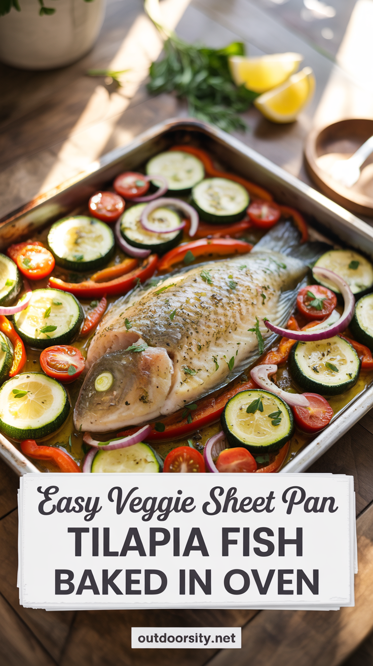 pin-1-Easy Veggie Sheet Pan Tilapia Fish baked in oven-6