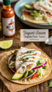 Quick Yogurt Sauce Tilapia Fish Taco Recipe That Saves Tuesday and Your Sanity