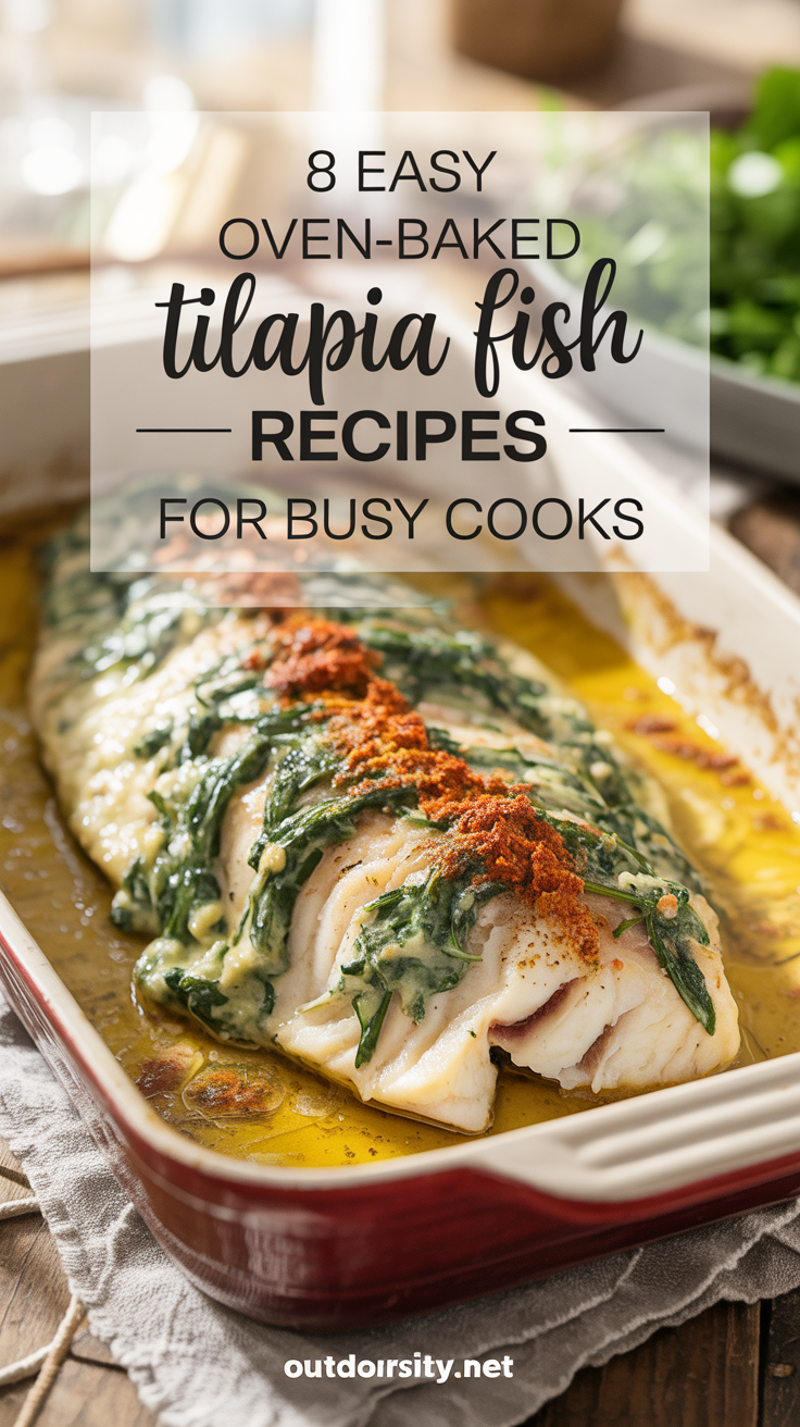 pin-2-Easy Oven-Baked Creamy Spinach Tilapia Fish-3