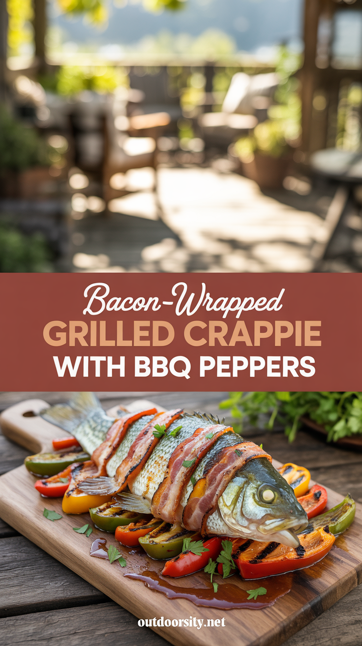 pin-1-Bacon-Wrapped Grilled Crappie With BBQ Peppers-4-1