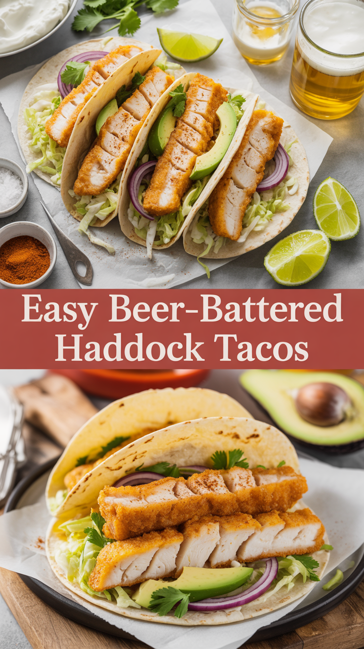 pin-1-Easy Beer-Battered Baked Haddock Tacos-4