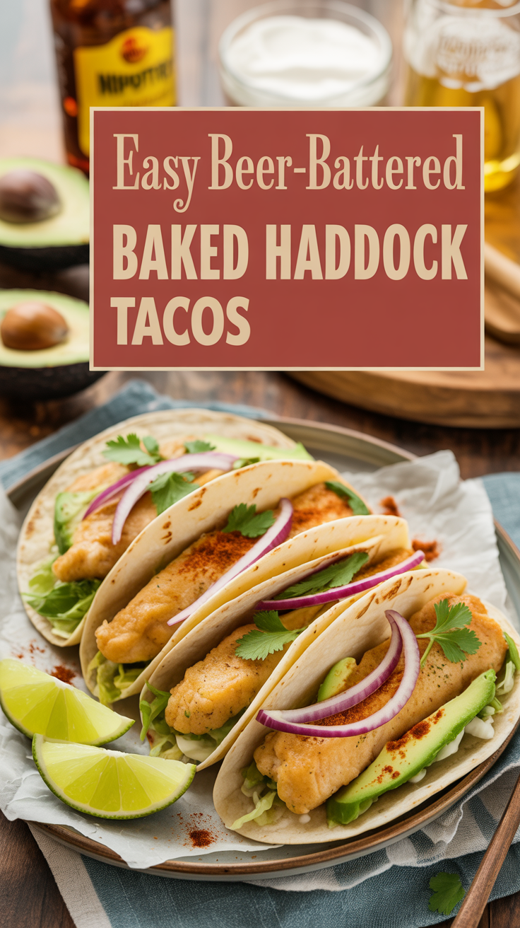 pin-1-Easy Beer-Battered Baked Haddock Tacos-5