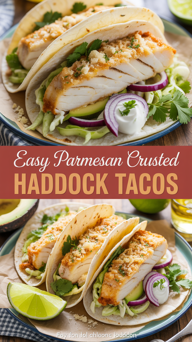 pin-1-Easy Parmesan Crusted Baked Haddock Tacos-2-3
