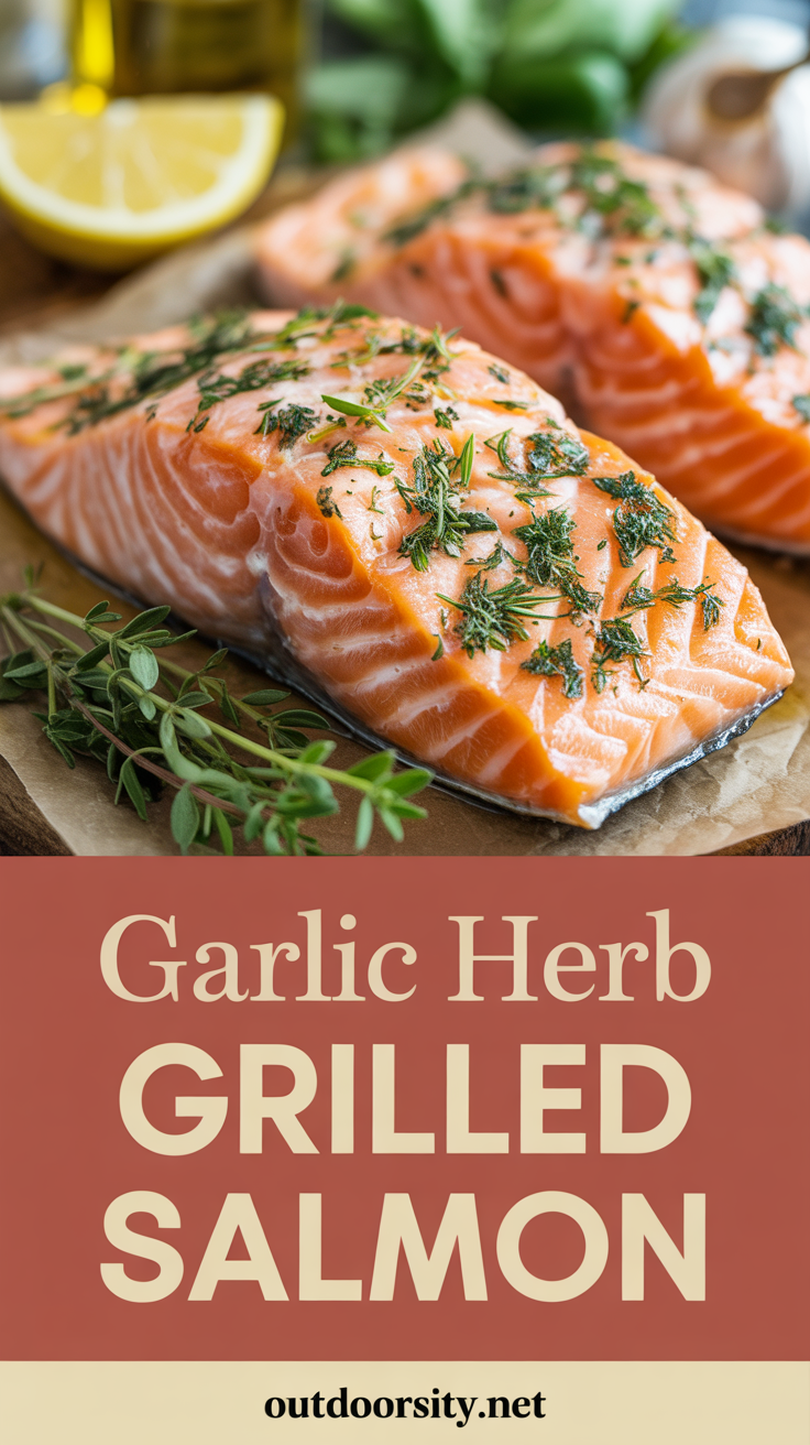 pin-1-Garlic Herb Grilled salmon-2