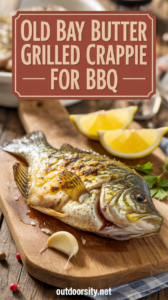 Old Bay Butter Grilled Crappie Recipe for BBQ: One Fillet, Big Flavor, Zero Stick