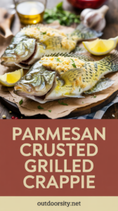 Parmesan Crusted Grilled Crappie Recipe That Applauds Your Grill Skills