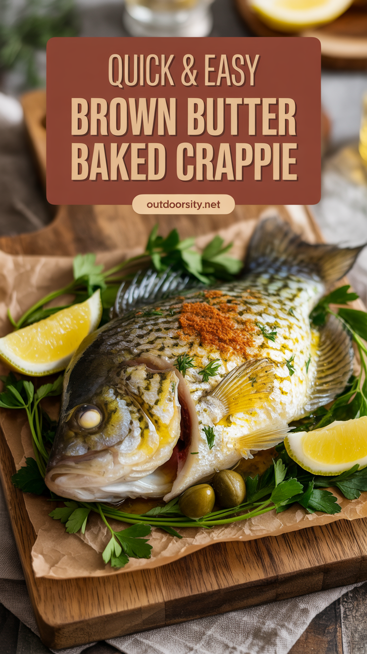 pin-1-Quick & Easy Brown Butter Baked Crappie-1