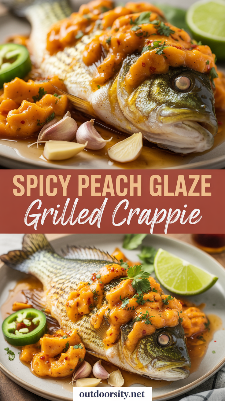 pin-1-Spicy Peach Glaze Grilled Crappie-4